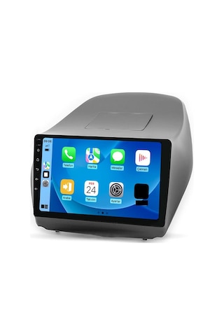 Hyundai İx35 Android Multimedya Sistemi 4-64 Cadence R18 2010-2015 Ön Kayıt Kamera  9"