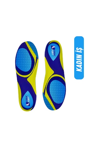 Magicfoot Workenergy İş Tabanlığı - Uzun Süreler Ayakta Çalışan İçin - High Memory Foam - Ortopedik Tabanlık