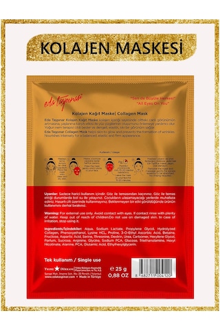 Eda Taşpınar Kolajen Maskesi 25 G