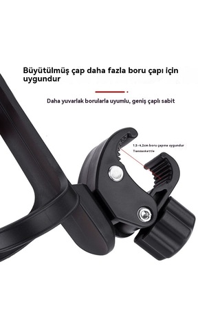 Bisiklet Arabası Su Şişesi Tutucusu-siyah Siyah