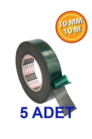 Çift Taraflı Eva Köpük Band 10mm 10yrd 5 Adet