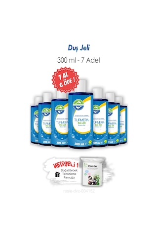 7 Al 6 Öde Turmepa Duş Jeli 300 Ml Ve Rosıe Aloe Vera