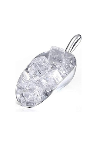 Gajeena Gümüş Alüminyum Mutfak Çekici - Ergonomik Kollü, Buz-kahve-fıstık-şeker-flour-popcorn Uygun, Paslanmaz Dayanıklı