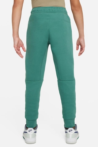 Nike Sportswear Tech Fleece Kids Pant Green Çocuk Fermuar Cepli Eşofman Altı Yeşil Yeşil