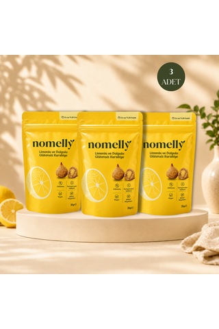 3'lü Limonlu Ve Dolgulu Glütensiz Kurabiye