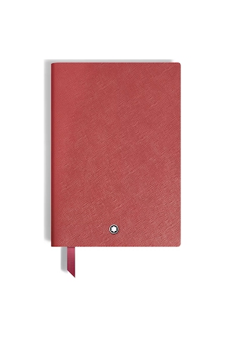 Montblanc Saffiano Deri Kırmızı Orta Boy Defter 134764