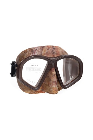 Halikarnasdeniz Labrax Rio Kahve Kamuflaj Dalış Maskesi