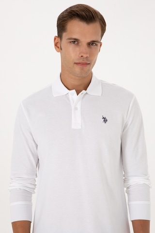 U.s. Polo Assn. Erkek Beyaz Sweatshirt 50307688-vr013 Beyaz