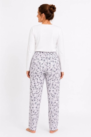 Neco Giyim Kadın Anne Desenli Pijama Altı Çok Renkli