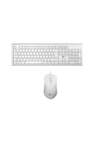 Lecoo Cm101 Usb Kablolu Türkçe Q Klavye - Mouse Seti Beyaz