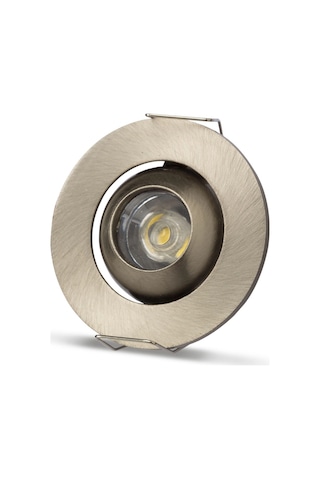 1 Adet Noas Yl94 0103 Satin Kasa 1w Led Spot Mavi Işık