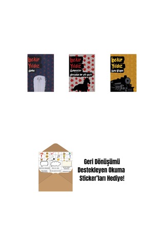 Darbe + Sahipsizler - Dünyadan Bir Atlı Geçti + Kara Vagon + Okuma Sticker'ları