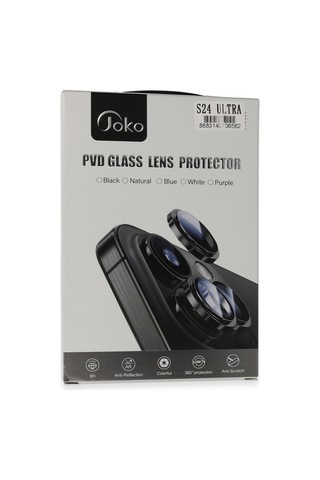 Joko Galaxy S24 Ultra Pvd Metal Kamera Lens - Siyah