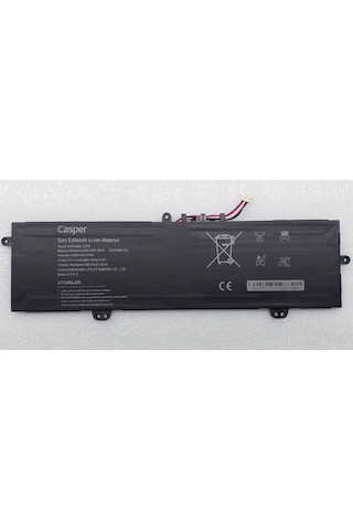 Casper C370 Batarya U4266122p-2s1p 5000 Mah/37wh