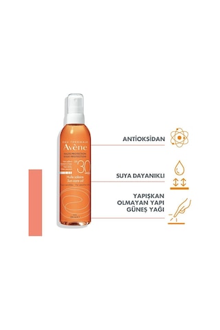 Avene Huile Solaire Güneş Yağı Sprey SPF30 2 x 200 ML