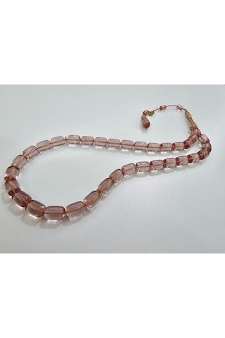 Han Faturan Hasan Ayhan İmzalı Kehribar Tesbih 8 X 12 Mm Kapsül K