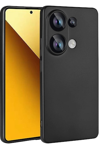 Xiaomi Poco M6 Pro 4g Kılıf Zore Premier Silikon Kapak Siyah