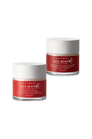Optimals Age Revive Cilt Bariyerini Güçlendiren Ve Sıkılaştıran Gündüz Ve Gece Kremi 15 Spf