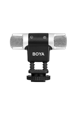 Boya By Mm3 Çift Kafa Mini Stereo Mikrofon