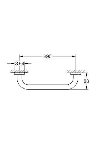 Grohe Essentials Banyo Tutamağı Tutunma Barı - 40421001