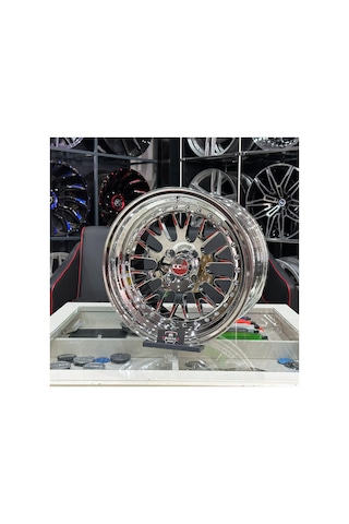 16 İnç 4x100 Ön:8 Arka:9 Ccw Chrome Jant Takımı 4adet