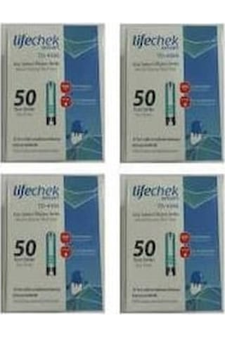 LifeChek Compact TD-4283 Kan Şekeri Ölçüm Cihazı + 200 Strip TD-4360