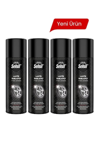 4x Lastik Parlatıcı Sprey