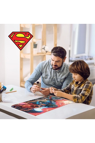 Prime 3d - Superman 300 Parça Puzzle 35591 - Metal Kutu