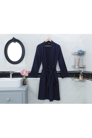 Madame Coco Nicola Kimono Erkek Bornoz - Lacivert 8682116248631 Lacivert
