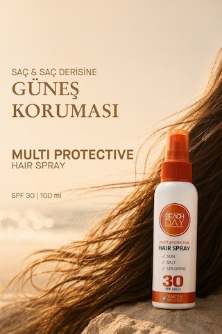 Beach Day Saç İçin Güneş Koruma Spreyi 100 ML