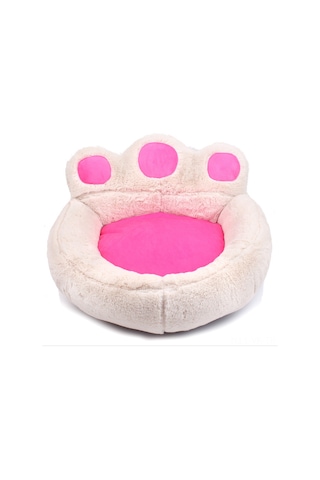 Vkemall Kedi Köpek Yatağı Yumuşak Minder - Çıkartılabilir Çamaşırlı, Isı Sağlar, Orta Boy 5 Kg'a Kadar Hayvanlar İçin