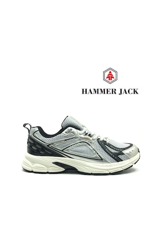 Hammer Jack 101-25028 Hamlet Koşu Ayakkabısı Unisex Spor Ayakkabı Gümüş