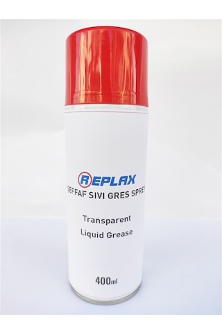 Replax Şeffaf Sıvı Gres Sprey 400 Ml.