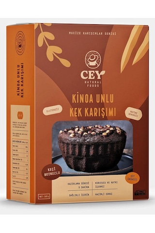 Cey Kinoa Unlu Kek Karışımı 265gr