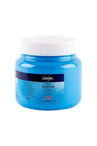 St. Petersburg Ladoga Akrilik Boya 500 Ml Ceruleum Blue Hue 503 Ceruleum Blue Hue
