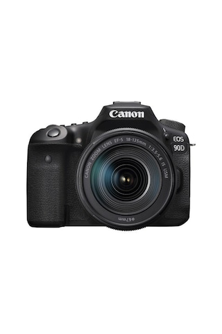 Canon EOS 90D 18-135 MM IS USM DSLR Fotoğraf Makinesi (Canon Eurasia Garantili)