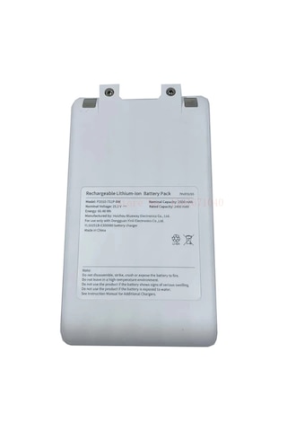 Xiaomi Mi Dik Süpürge G10 / G9 Uyumlu P2045-7S1P-BC 2500mah Pil Batarya