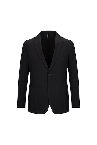 Hatemoğlu Siyah Slim Fit Mono Yaka Takım Elbise 34562 Siyah
