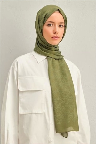 Armine Trend Lyon Şal 2 246710 Yeşil