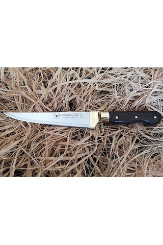 Sürmene Cumhur Çelik 61021 Sivri Kasap Kurban Bıçağı, 17 Cm, Venge Sap