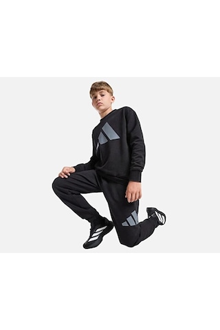 Adidas J Bl Ft Jog 280 Çocuk Günlük Eşofman Takımı Kq7836 Siyah