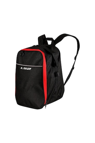 Ls2 Advant Bend Çene Açılır Kask Kırmızı Mat Siyah
