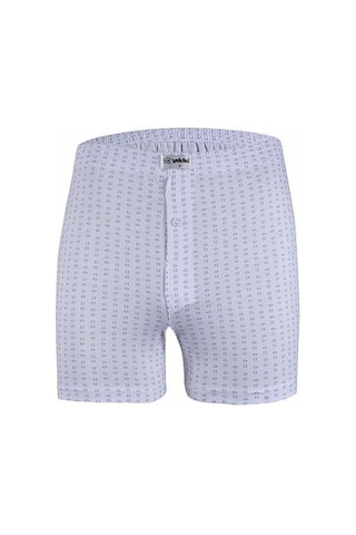 6'Lı Yıldız 35 Emprime Penye Desenli Erkek Boxer