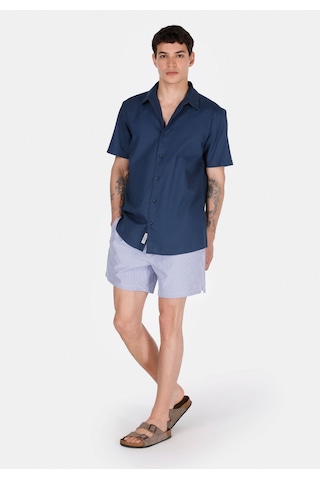 Colin's Colins Slim Fit Çizgili Erkek Lacivert Deniz Şortu Cl1072291 Q1.v1 Nav Lacivert