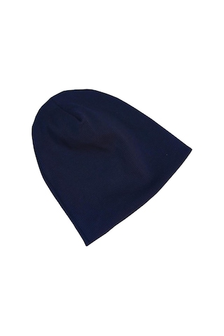 Luess Fitilli Kışlık Unisex Çocuk Bere Lacivert