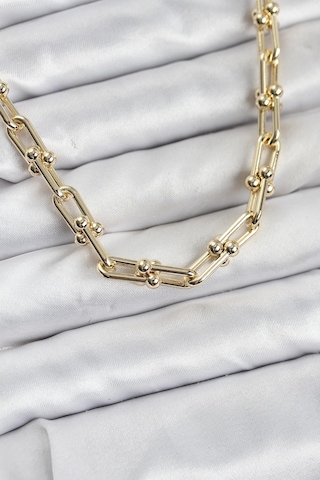 Taşveoyunatölyesi Pirinç Gold Renk Tifani Model Kadın Kolye Tg27bko10822 Çok renkli