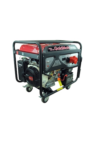 Goldmoto Gm10tbj Marşlı Trifaze 10 Kva Benzinli Jeneratör