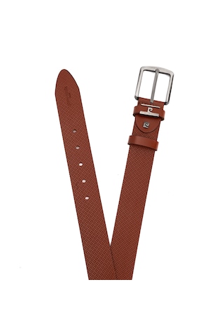 Pierre Cardin Deri Erkek Kemer En 4 Cm Pc-2099 Taba