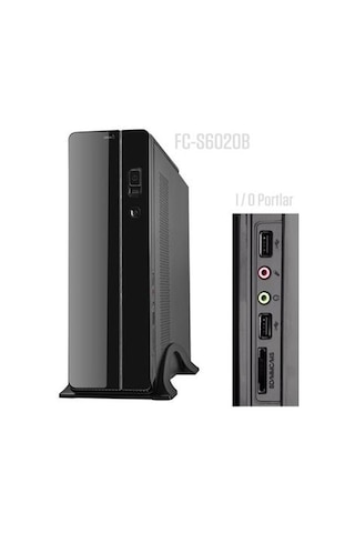 Frisby Fc-S6020B 300W Slim Mini Tower Kasa/Siyah