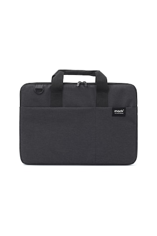 Mack Mcc-701 14.1" Cıty Fıt Eco Notebook Çantası Siyah Bej - Siyah